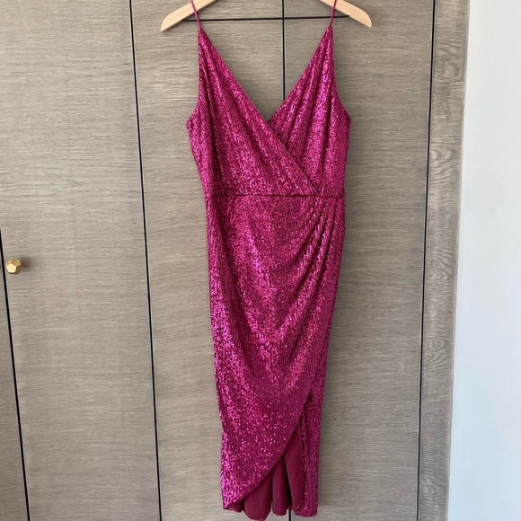 Jonathan Simkhai pink sequin dress - Picture 7 of 11